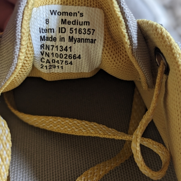 L.L. Bean Eco Woods Lace-Up Shoes, Canvas sneakers Women's size 8 - Picture 6 of 6